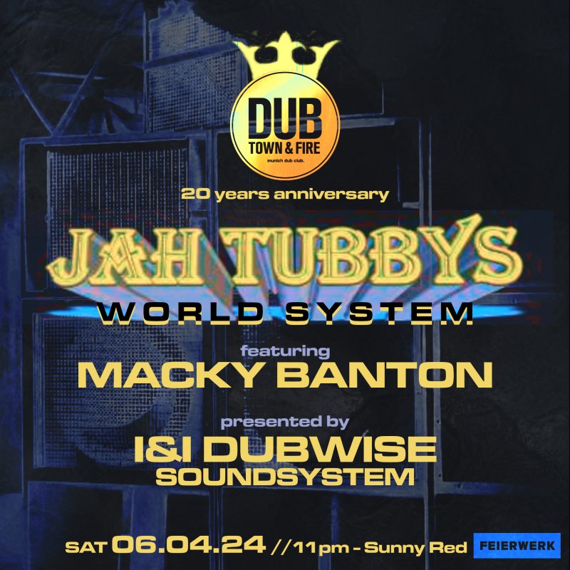 DubTown&amp;Fire: Jah Tubbys (20years DubTown&amp;Fire)