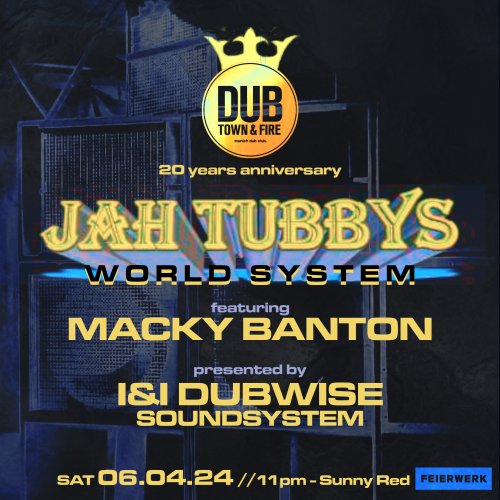 DubTown&amp;Fire: Jah Tubbys (20years DubTown&amp;Fire)